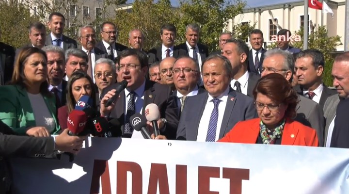 CHP’den, İçişleri Bakanlığı önünde ‘Vefa Salman’ açıklaması
