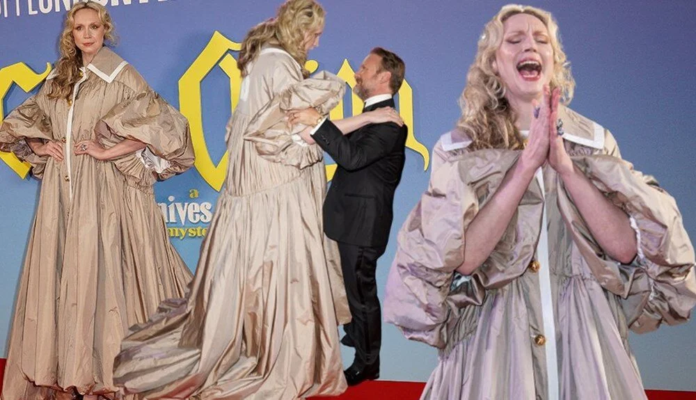 Game of Thrones yıldızı Gwendoline Christie galayı gölgede bıraktı