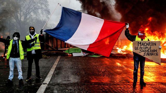 Fransa’da kasaplardan protesto