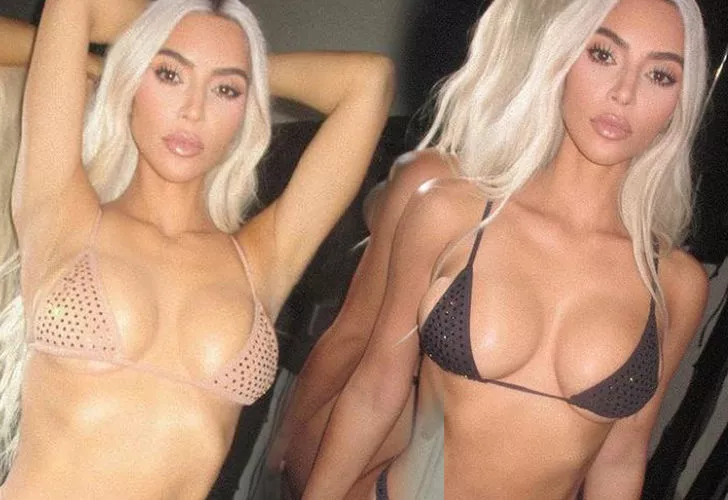 Kim Kardashian’ın iç çamaşırlı pozu tartışma yarattı!