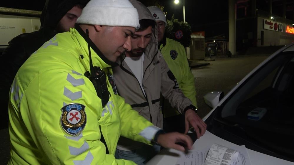 Bursa’da polis ekiplerinin zor anları