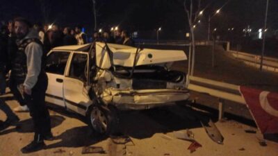 Bursa’da feci kaza! Tır asker uğurlama konvoyundaki araçlara çarptı