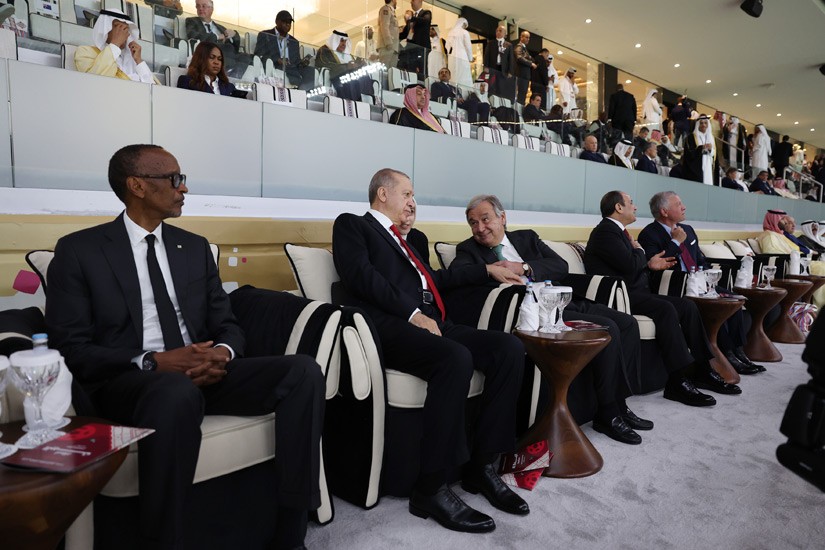 Cumhurbaşkanı Erdoğan Dünya Kupası açılış töreninde