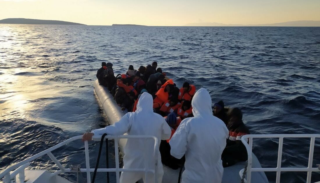 41 düzensiz göçmen yakalandı