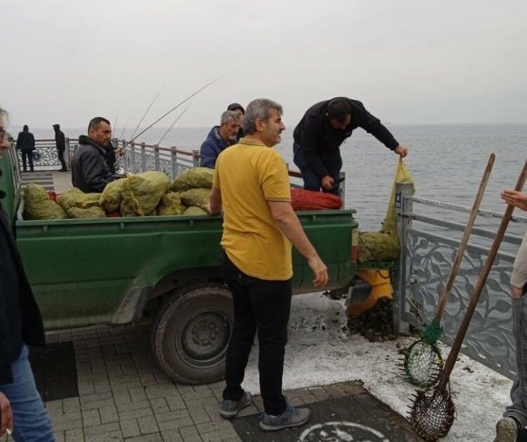 Bursa’da kaçak midye avcılarına operasyon