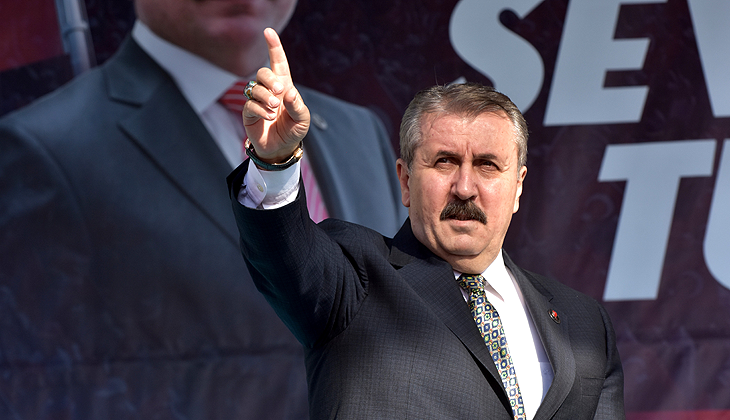 BBP Genel Başkanlığı’na yeniden Mustafa Destici seçildi