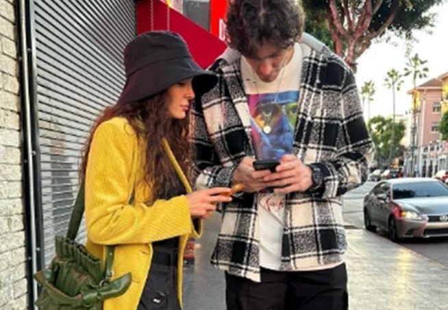 Ebru Şahin ile Cedi Osman’dan Amerika pozları