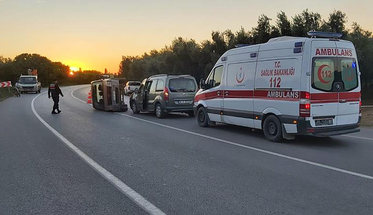 Bursa’da kaza yerine giden muhabir, abisinin kazasıyla karşılaştı