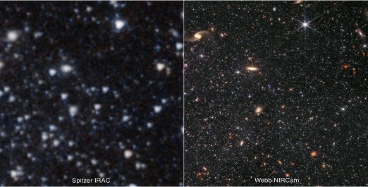 NASA, Büyük Patlama ile yaşıt galaksinin ayrıntılı görüntüsünü paylaştı