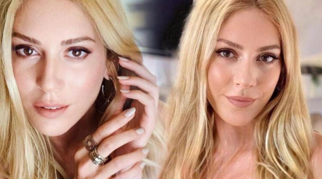 Sinem Kobal güzelliğiyle baş döndürdü