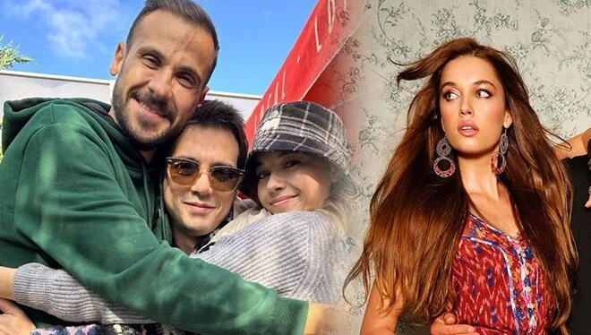 Ümit Erdim’den Afra Saraçoğlu ve Mert Yazıcıoğlu paylaşımı