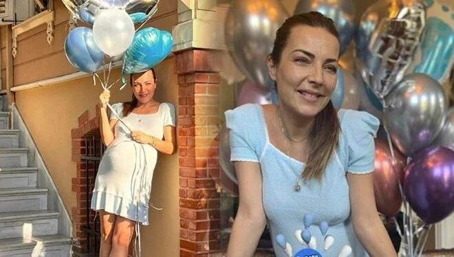 Burcu Kara bebeğinin adını paylaştı