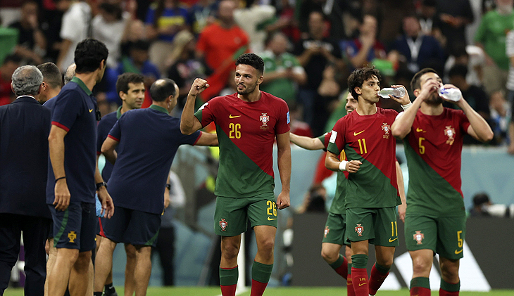 Portekiz, 6 golle çeyrek finalde