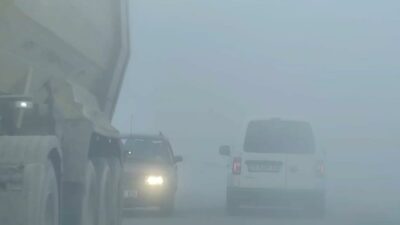 Bursa’da sis hayatı olumsuz etkiledi