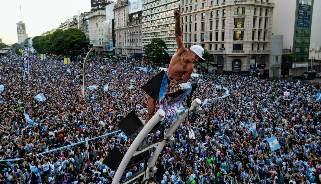 Arjantin’de dünya şampiyonluğu coşkuyla kutlandı