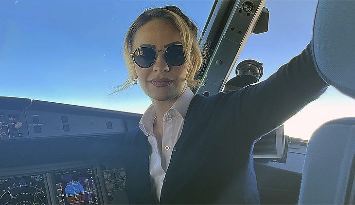 Elif Güveyler, Kuveyt’in ilk kadın kaptan pilotu oldu