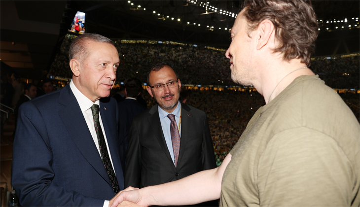 Cumhurbaşkanı Erdoğan Katar’da Elon Musk ile görüştü