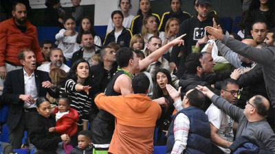 Basketbol Süper Ligi’nde olaylı maç: Tribünler boşaltıldı
