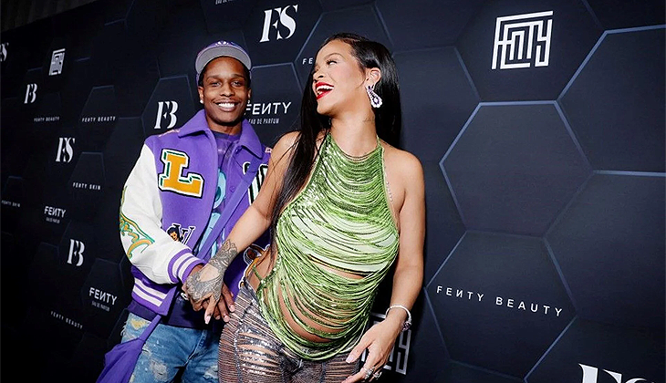 Rihanna bebeğinin yüzünü ilk kez gösterdi