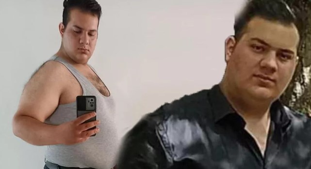 Gören tanıyamadı! Askere gidebilmek için 4 ayda 57 kilo verdi