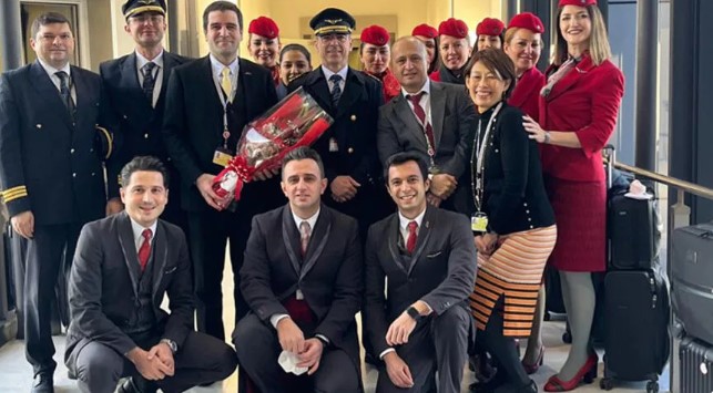 THY’den Narita’ya iki yıl aradan sonra ilk uçuş THY’den Narita’ya iki yıl aradan sonra ilk uçuş
