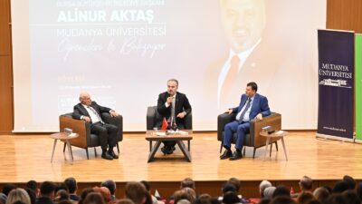 Başkan Aktaş, Mudanya Üniversitesi öğrencileriyle buluştu