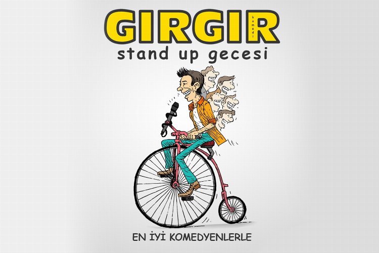 Bursalılar ‘Gırgır Stand Up Gecesi’ ile gülmeye doyacak