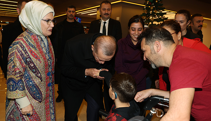 Cumhurbaşkanı Erdoğan’dan hasta ziyareti