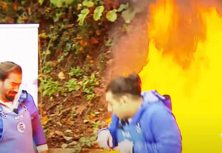 MasterChef Türkiye’de yürekleri ağza getiren kaza