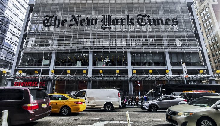 New York Times çalışanları 40 yıl sonra 24 saatlik grev başlattı