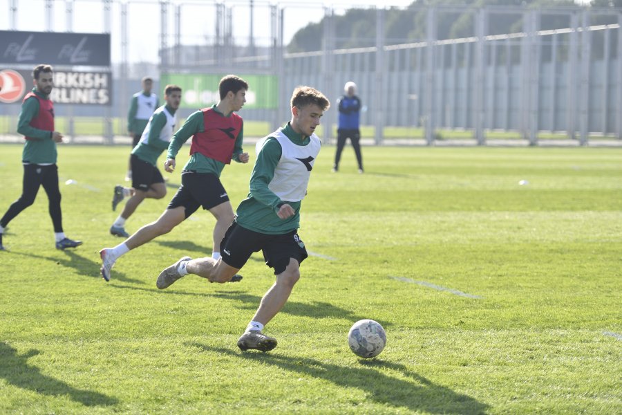 Bursaspor taktik çalıştı
