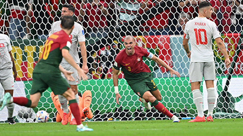 Pepe, Dünya Kupası tarihine geçti