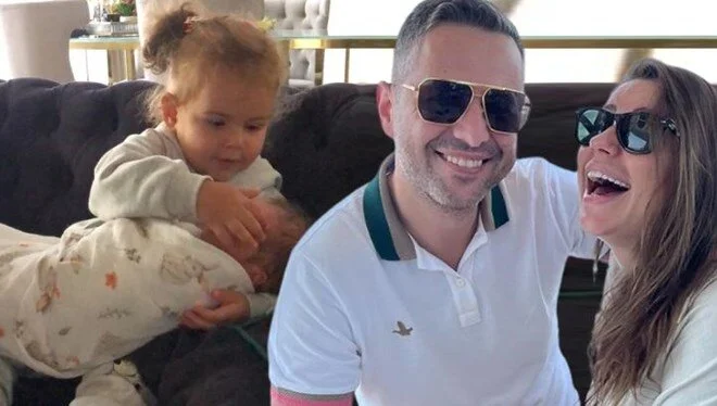 Merve Özbey oğlu Emir’in yüzünü ilk kez gösterdi