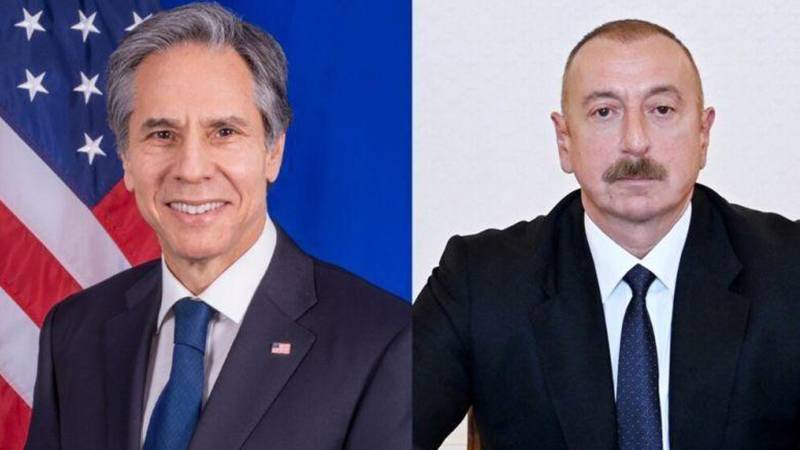 ABD Dışişleri Bakanı Blinken, Aliyev ile Laçın Koridoru’nu görüştü