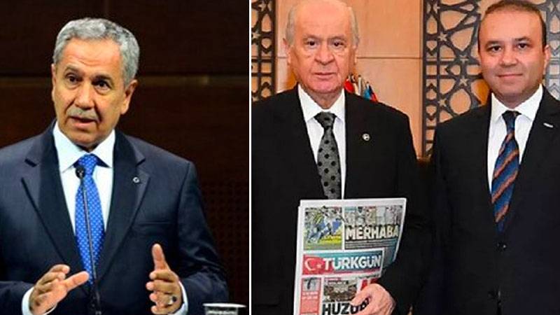 Bahçeli’nin danışmanından Arınç’a tepki: Sinsilik peşinde