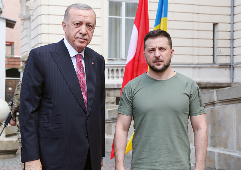 Erdoğan, Zelensky ile görüştü