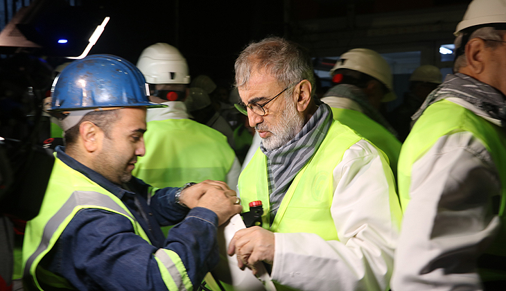 Amasra Maden Kazasını Araştırma Komisyonu maden ocağına girdi