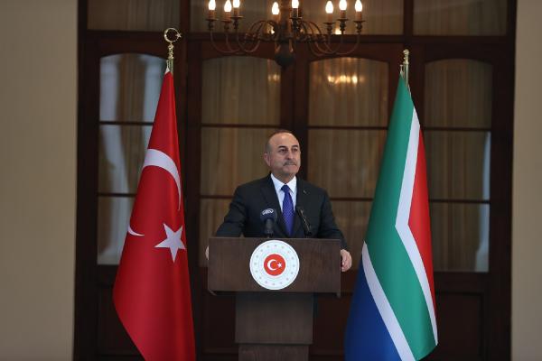 Bakan Çavuşoğlu’nun Güney Afrika temasları