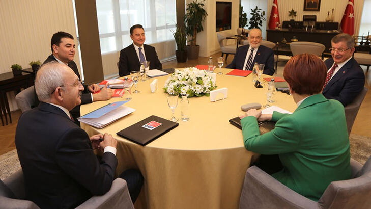 6’lı masa ilk kez aday konuşacak
