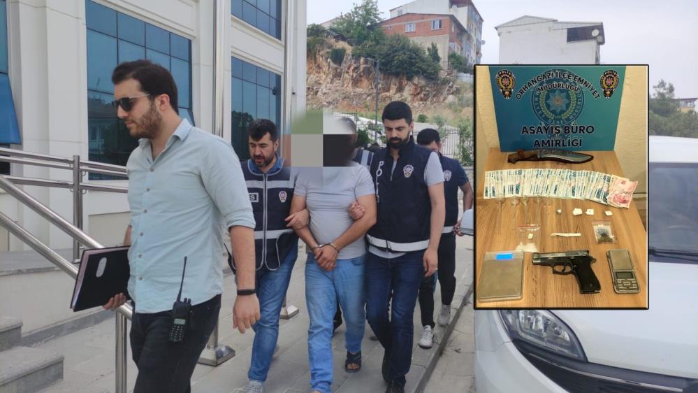 Orhangazi’de son bir yılda 322 uyuşturucu operasyonu yapıldı