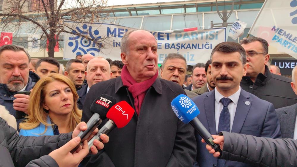 İnce’den Bursa’da sert eleştiri: Sekreter cumhurbaşkanı istiyorlar