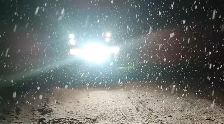 Uludağ’da mahsur kalan aile kurtarıldı!