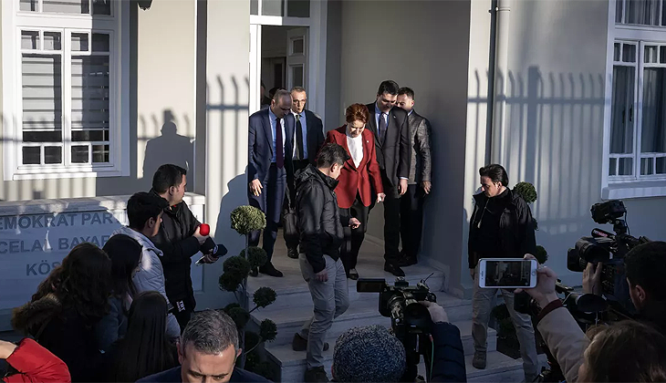 Akşener, DP Genel Başkanı Uysal ile görüştü