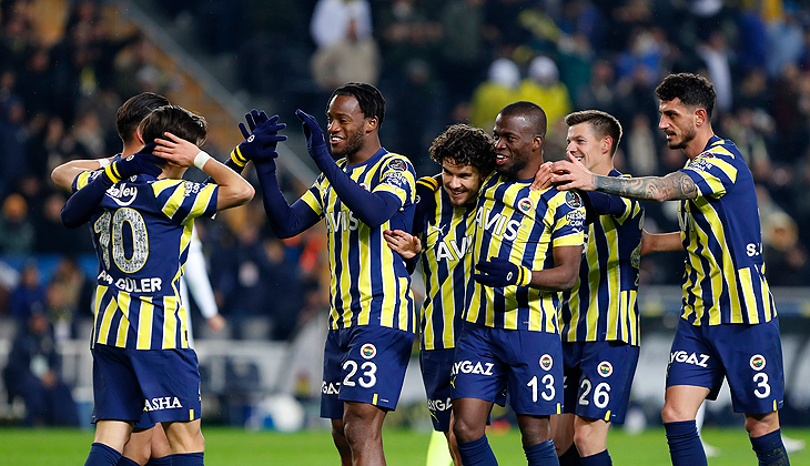 Fenerbahçe 5 golle zirve takibini sürdürdü