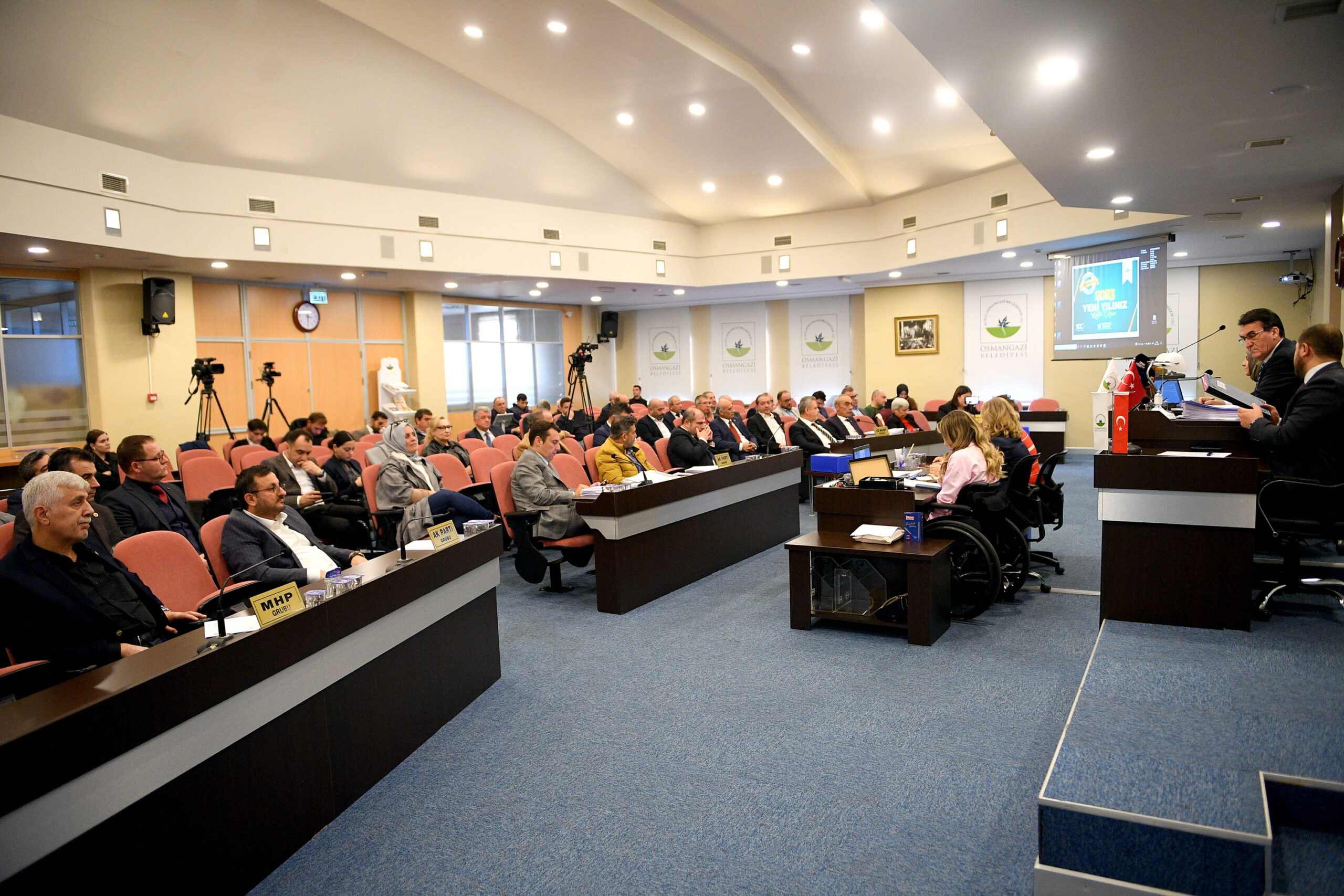 Osmangazi’de yeni yılın ilk meclis toplantısı