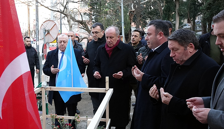 Muharrem İnce, Bursa’da Sinan Ateş’in mezarını ziyaret etti