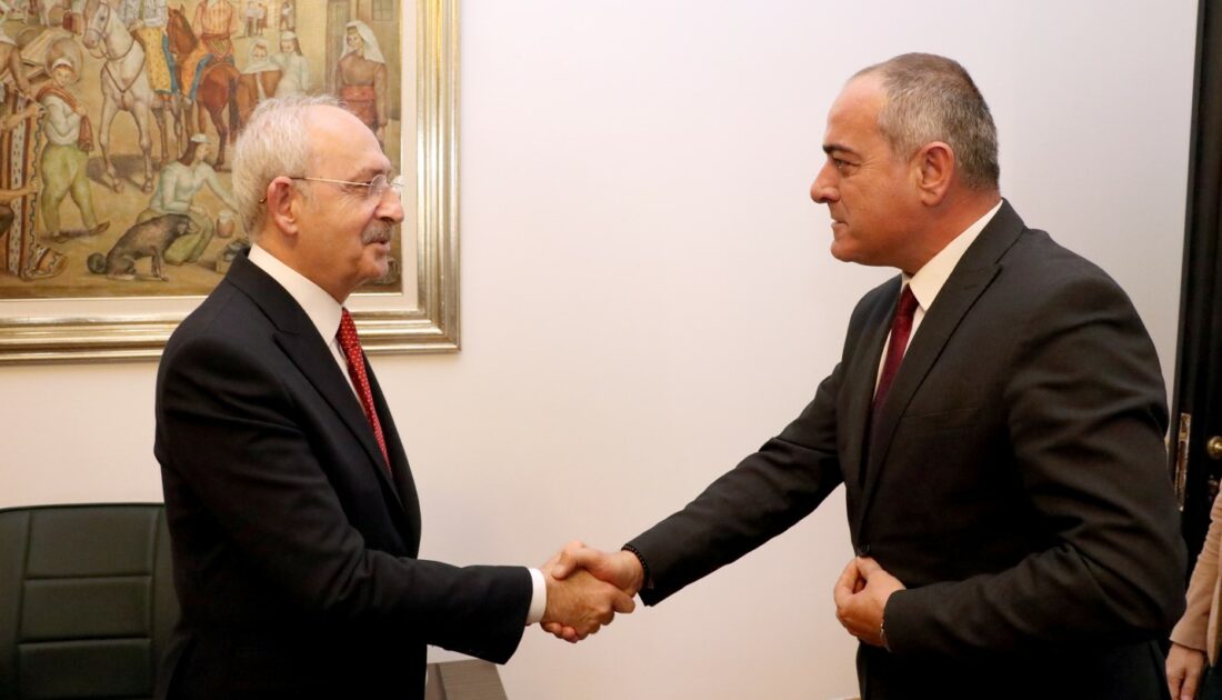 Gemlik Belediye Başkanı Sertaslan’dan CHP lideri Kılıçdaroğlu’na ziyaret