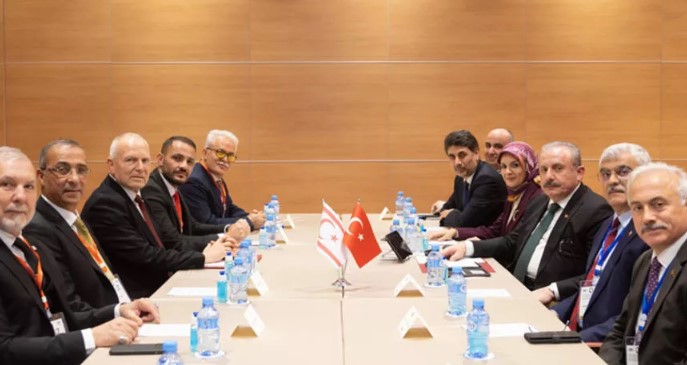 TBMM Başkanı Şentop’tan Cezayir’de ikili görüşmeler