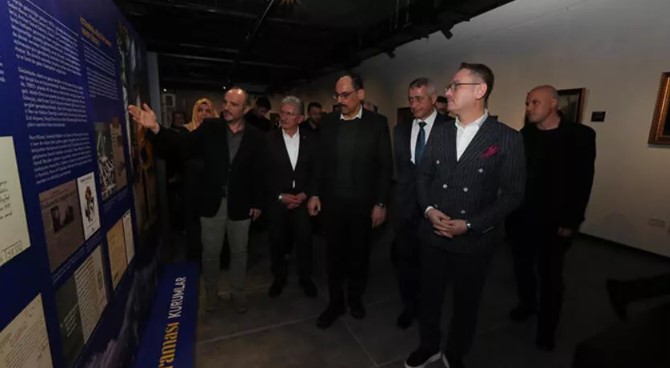 İbrahim Kalın ‘Türk Resminin Panoraması Sergisi”nin açılışına katıldı