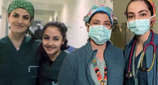 9 yaşındaki fotoğraf gerçek oldu! Anne kız aynı hastanede